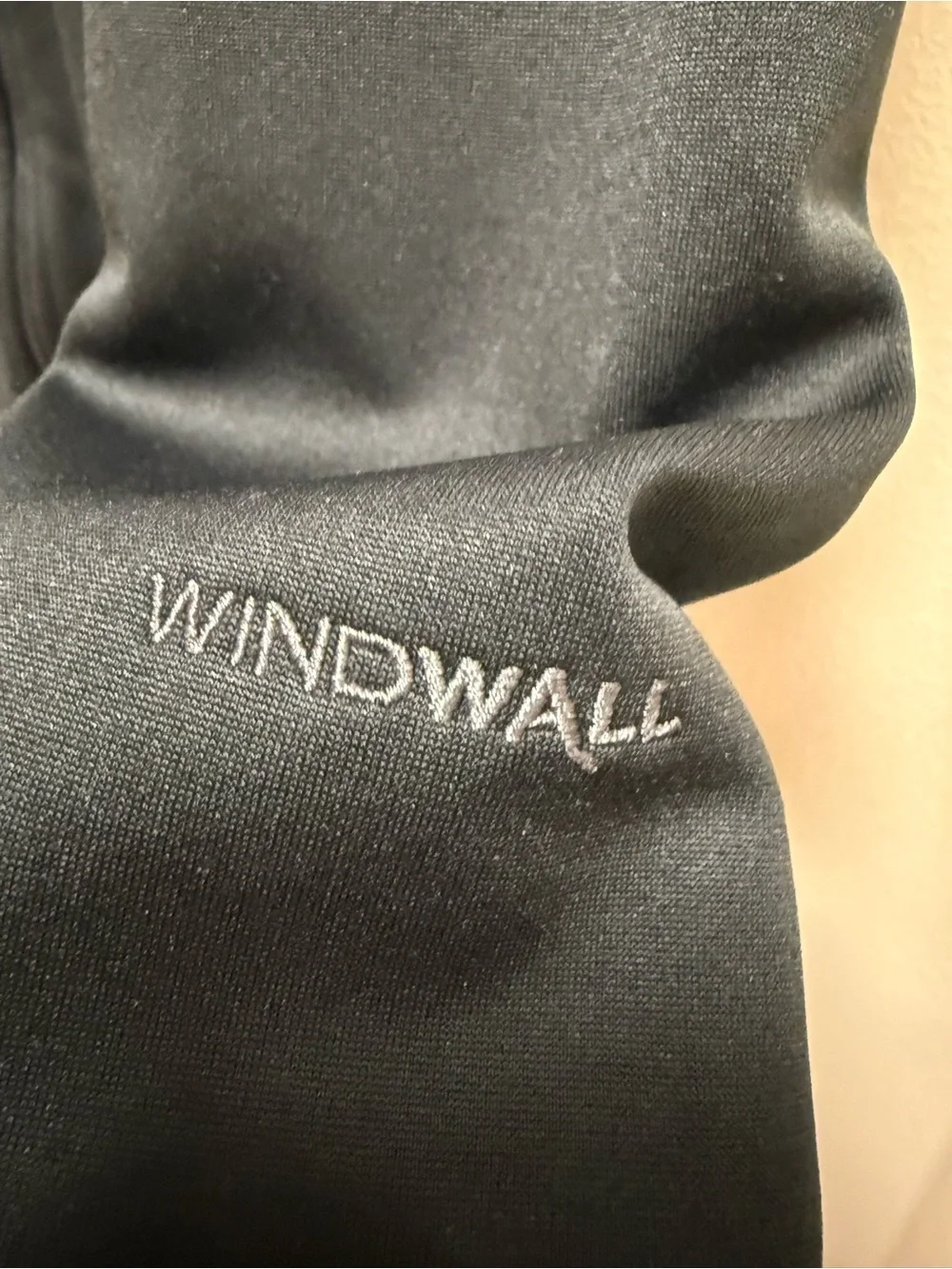 The North Face WindWall Soft Shell Jacket Black Full Zip Lightweight Men’s Small